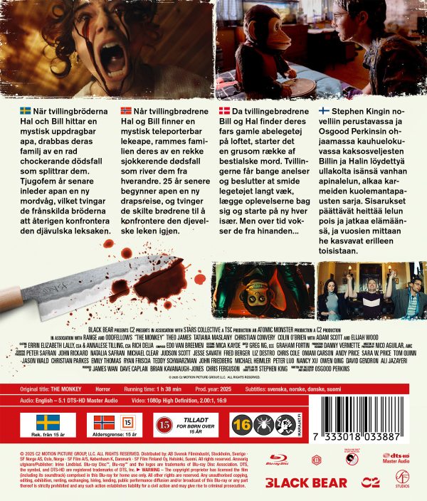 THE MONKEY - Blu-ray THE MONKEY - Blu-ray